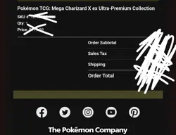 PKC Mega Charizard UPC Pokemon TCG sealed promo (PRESALE) read description. - Image 1