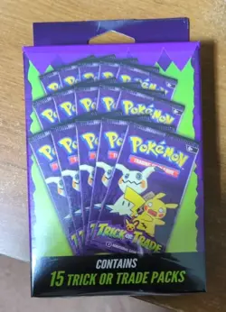 pokemon 15 Trick Or Trade Packs - Image 1