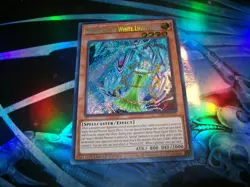 Mystical Elf White Lightning Limited Edition Secret Rare LDS3-EN135 Yu-Gi-Oh! - Image 1