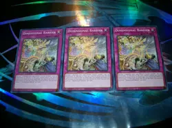 3x Dimensional Barrier 1st Edition Common SDAZ-EN039 Yu-Gi-Oh! - Image 1