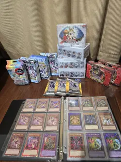 Yugioh sealed Lot and binder collection - Image 1