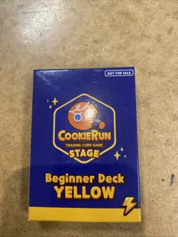 Cookie Run Trading Card Game - Beginner Deck Yellow 2025 Gen Con Promo New - Image 1