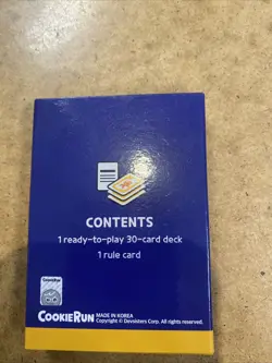 Cookie Run Trading Card Game - Beginner Deck Yellow 2025 Gen Con Promo New - Image 2