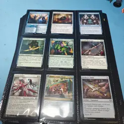 All Rare & Uncommon Magic Gathering Binder Sleeves 180 Cards Collection Mtg - Image 3