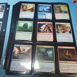 All Rare & Uncommon Magic Gathering Binder Sleeves 180 Cards Collection Mtg - Image 4