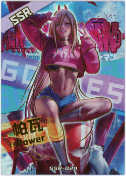 ❤POWER Goddess Story Anime Waifu Card GODDESS CARNIVAL 2 - SSR-024 Doujin Card - Image 1