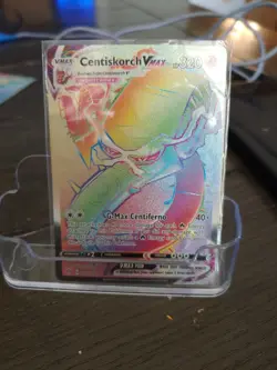Pokemon TCG Centiskorch VMAX Darkness Ablaze Holo Card 191/189 Secret Rare - Image 1