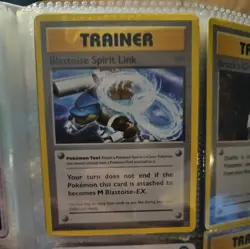 Blastoise Spirit Link . Pokemon. Xy Evolutions Pokemon Card - Image 1