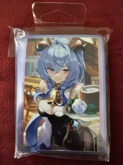 Ganyu Genshin Impact Anime Doujin Comiket Card Sleeve Protector 60ct US SELLER - Image 1
