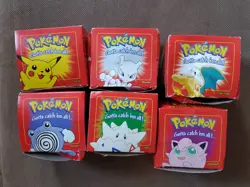 Pokemon 23k Burger King Gold Plated Trading Card Set Red Box Lot Of 6 - Image 1