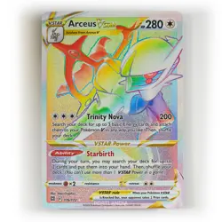 Pokemon - Arceus VSTAR - 176/172 - SWSH Brilliant Stars - Secret Rare Card - Image 1