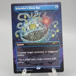 Beholder's Sleep Ray - Stifle (Foil) MTG: Secret Lair *Pack Fresh* - Image 1