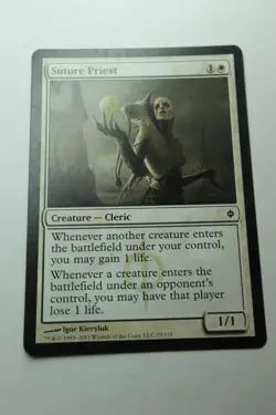 MTG Suture Priest x1- -New Phyrexia-Lightly Played - Image 1