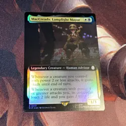 MacCready, Lamplight Mayor X1 Mtg Fallout Nm Extended Foil - Image 1