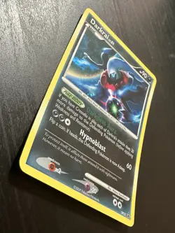 2009 Pokemon TCG Diamond & Pearl Darkrai LV.61 Black Star Promo DP52 Holo MP - Image 2