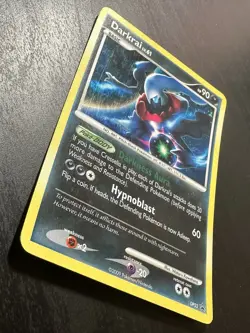 2009 Pokemon TCG Diamond & Pearl Darkrai LV.61 Black Star Promo DP52 Holo MP - Image 3