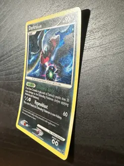 2009 Pokemon TCG Diamond & Pearl Darkrai LV.61 Black Star Promo DP52 Holo MP - Image 4