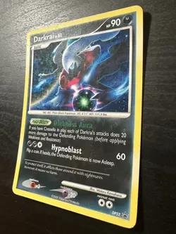 2009 Pokemon TCG Diamond & Pearl Darkrai LV.61 Black Star Promo DP52 Holo MP - Image 5