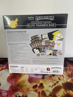 Pokemon Center Celebrations Elite Trainer Box -25th Anniversary-Factory Sealed 820650809866 - Image 5