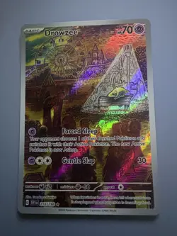 ⭐ Pokemon TCG Drowzee 210/198 Scarlet & Violet PSA 10 contender 🔥 👀 NM ⭐ IR - Image 4