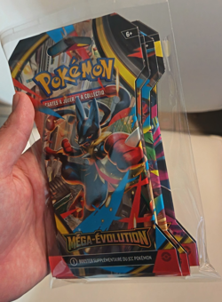 ARSET lot de x 4 Booster Pokemon ME01 Mega Evolution FR neuf Sous Blister ME1 - Image 2