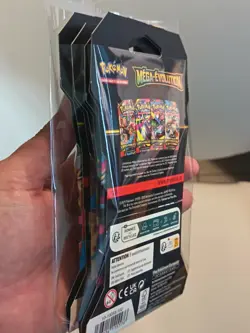 ARSET lot de x 4 Booster Pokemon ME01 Mega Evolution FR neuf Sous Blister ME1 - Image 3