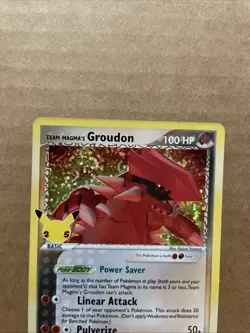 Pokemon TCG - Team Magma’s Groudon 9/95 - Celebrations (A1) - Image 2