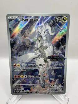 Pokemon TCG N's Reshiram 167/159 Journey Together Stamped Promo - Image 1
