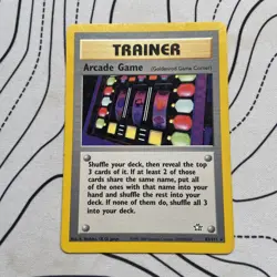 Pokemon TCG Arcade Game Neo Genesis 83/111 Regular Unlimited Rare - Image 1