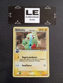 Carte Pokemon Embrylex 52/101 REVERSE EX Ile des Dragons Bloc EX FR - Image 1