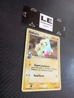 Carte Pokemon Embrylex 52/101 REVERSE EX Ile des Dragons Bloc EX FR - Image 4