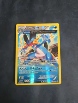 Pokemon TCG Swampert XY Primal Clash 36/160 Reverse Holo EXC - Image 1
