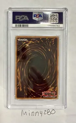 Yu Gi Oh! 2007 D.D. Crow STON-EN024 Ultimate Rare PSA 9 - Image 2