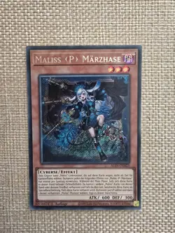 Yu-Gi-Oh! Maliss P Marzhase - ALIN-DE023 Secret Rare 1. Auflage - Image 1