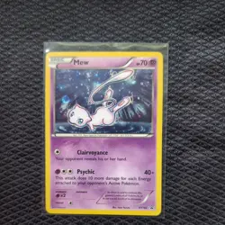Mew XY192 X & Y Cosmos Holo Ultra Rare Black Star Promo Pokemon Card - Image 4