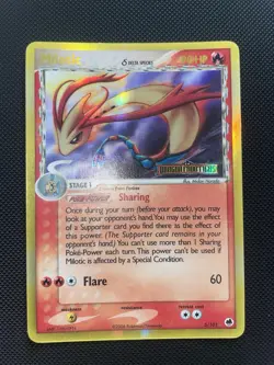 Milotic 5/101 Reverse- Holo EX Dragon Frontiers Pokemon Card NM/LP - Image 2