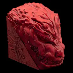 EDH Dragon Deck Box * Commander * MTG * Magic the Gathering * Fits 100+ Cards - Image 1