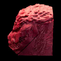 EDH Dragon Deck Box * Commander * MTG * Magic the Gathering * Fits 100+ Cards - Image 3