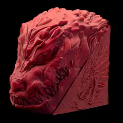 EDH Dragon Deck Box * Commander * MTG * Magic the Gathering * Fits 100+ Cards - Image 4