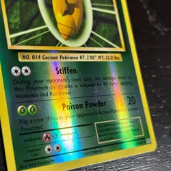 Kakuna 6/108 Pokemon Evolutions XY Reverse Holo Uncommon Card MP - Image 2