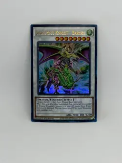Yugioh Card Dragunity Knight Barcha HAC1-EN165 ULTRA RARE DUEL TERMINAL 1st NM - Image 1
