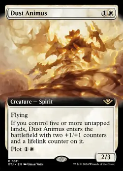 MTG Magic the Gathering Dust Animus (311/441) Outlaws of Thunder Junction NM - Image 1