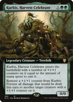 MTG Kurbis, Harvest Celebrant (65/209) Innistrad Midnight Hunt Commander LP - Image 1