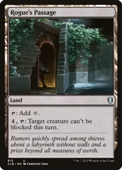 MTG Rogue's Passage (913/1080) Commander Legends Battle for Baldur's Gate NM - Image 1