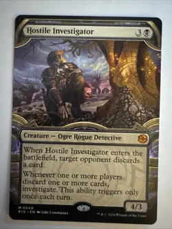 Hostile Investigator (Showcase) Outlaws of Thunder Junction: the Big Score... - Image 1