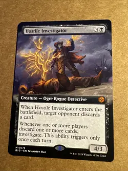 Hostile Investigator (Extended Art) Outlaws of Thunder Junction: the Big... - Image 1