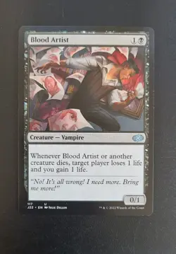 MTG Blood Artist J22 Uncommon Normal #117 Near Mint - Image 1