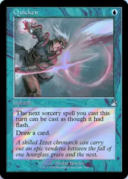 Quicken (Retro Frame) 0318 MTG RVR NM Foil - Image 1