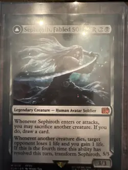Sephiroth Fabled Soldier Final Fantasy MTG M0115 FFVII 2025 Wizards of the Coast - Image 4