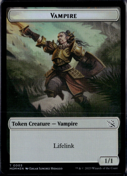 Vampire/Elemental Token In Foil! Magic The Gathering - Image 1